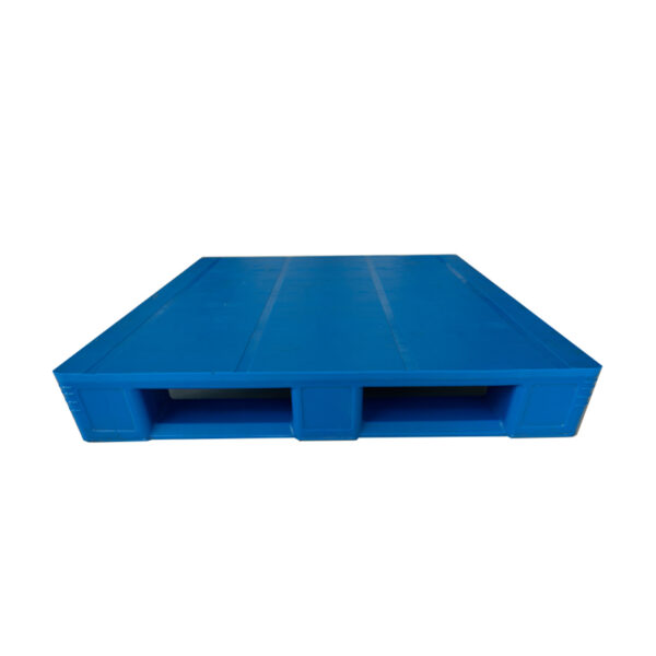 1100×1100 Steel Reinforced Flat Deck Pallet with Three-Runners - Image 2