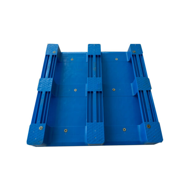 1100×1100 Steel Reinforced Flat Deck Pallet with Three-Runners - Image 5