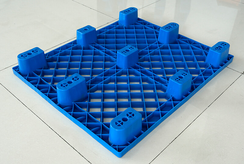 1200X1000X140 Light Weight Grid Nine-Leg Plastic Pallets 8