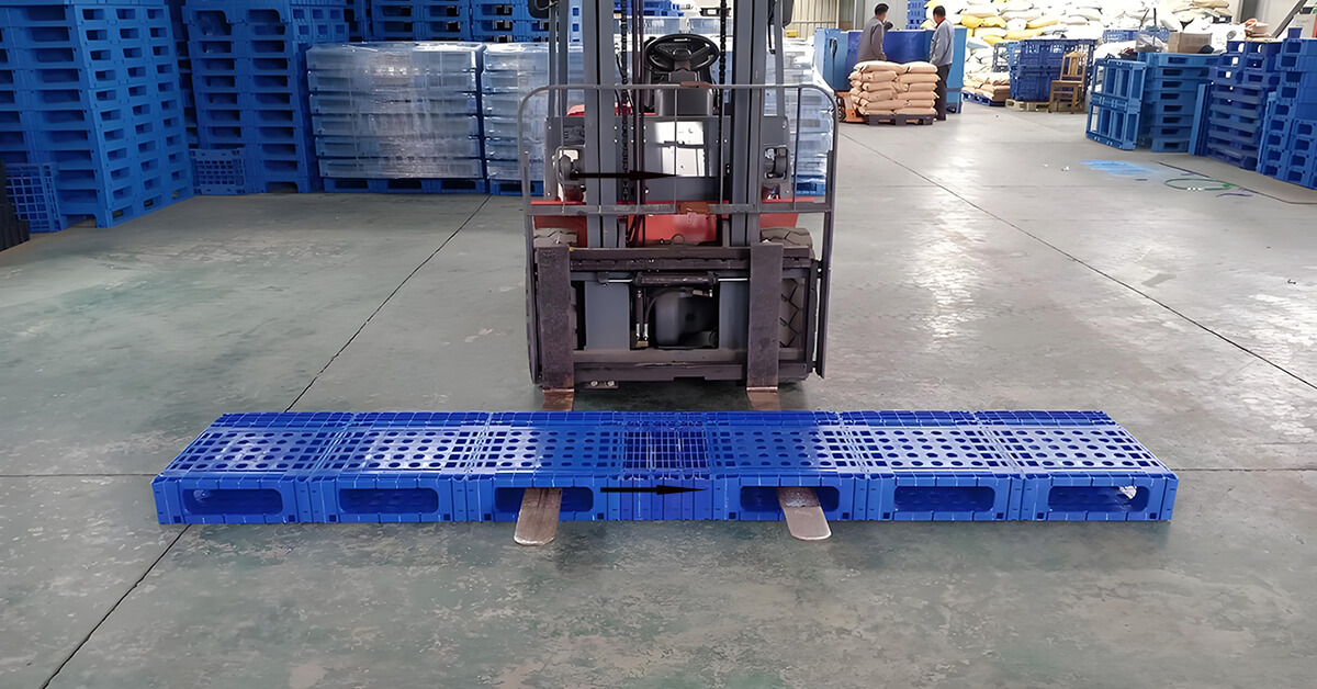 Extendable Lego Pallet 1–5 meters modular design